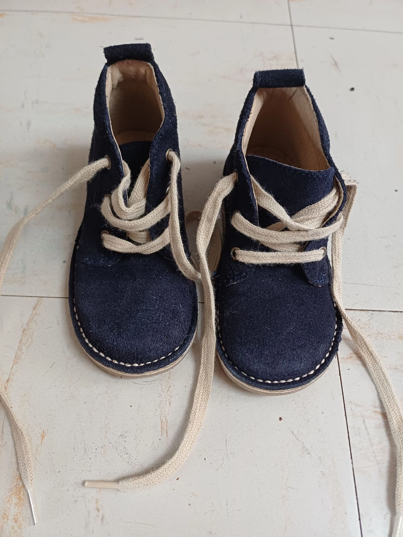 Joli chaussures de ville bleu marine garçon 24 - Du pareil au même